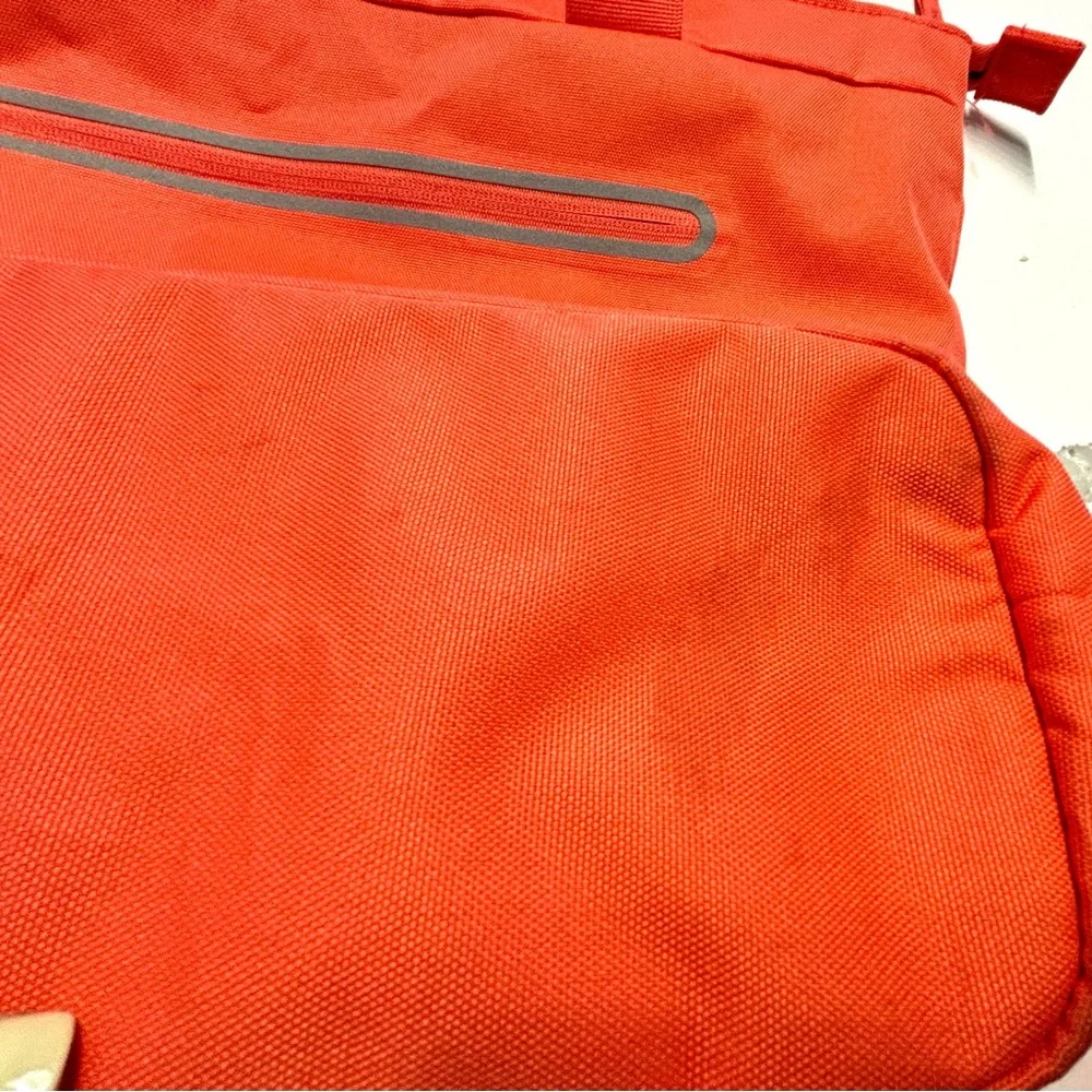 Nike Tech Tote Bag Orange with Silver accents - Picture 4 of 5